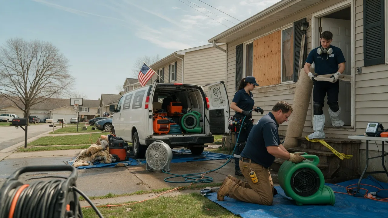 Water Damage Restoration in Franklin, WV near me